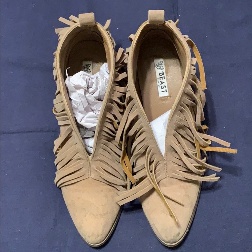 Fringe Booties